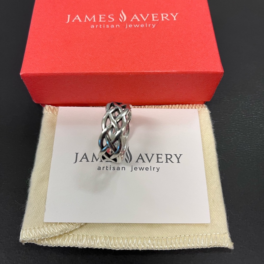 James Avery sterling silver ring